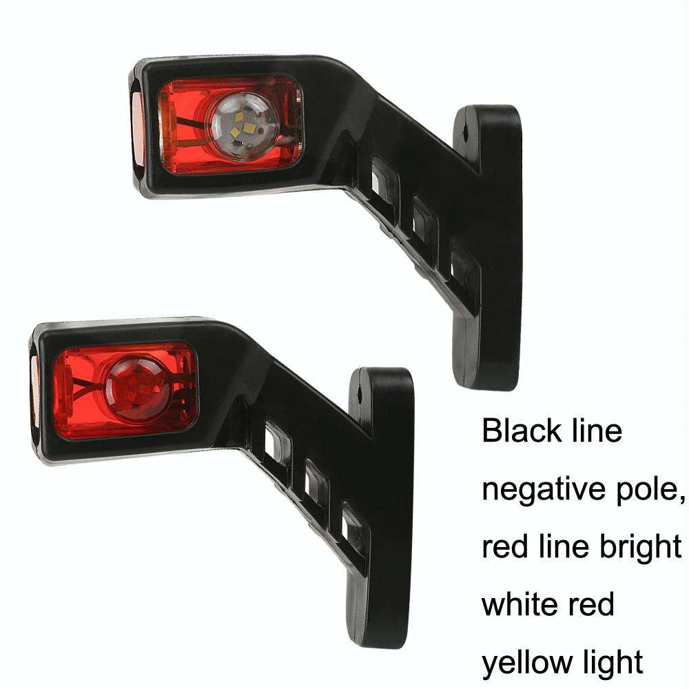 MK-216 1pair 12-24V 9LED Side Marker Lighting Outline Marker Truck Light Trailer Side Marker Ligh...