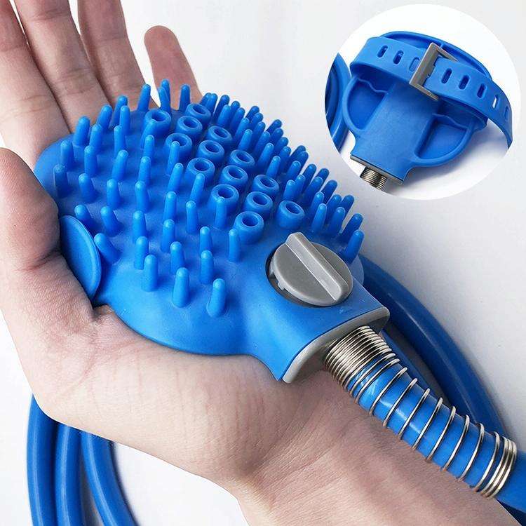 Pet Shower Nozzle Massage Shower (Blue)
