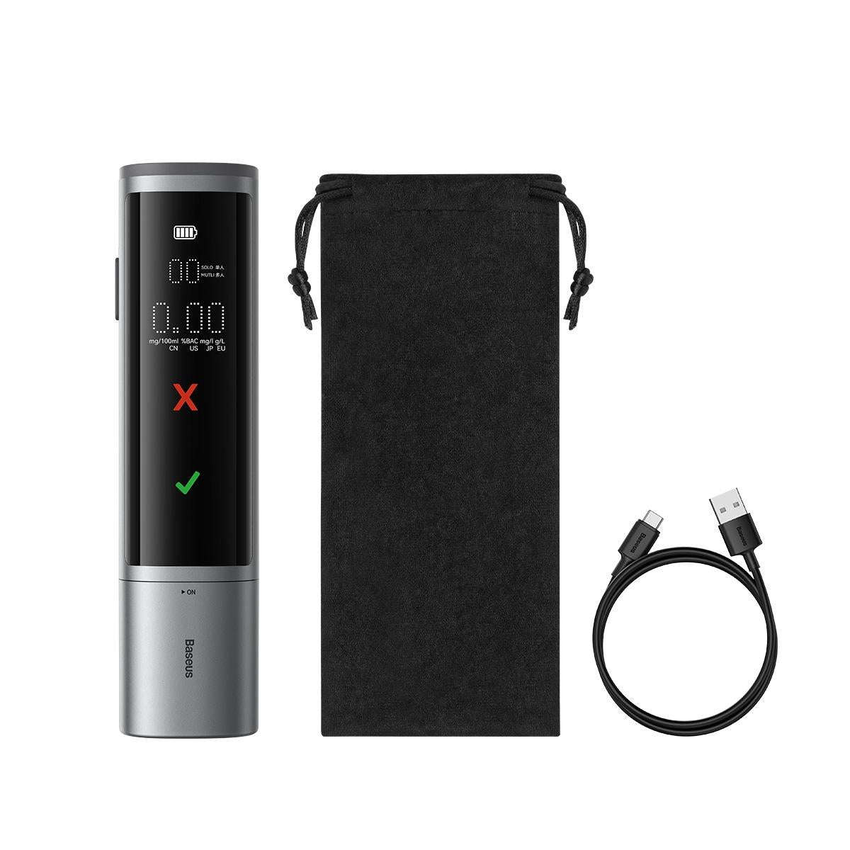 Baseus SafeJourney Pro Series Breathalyzer(Space Grey)