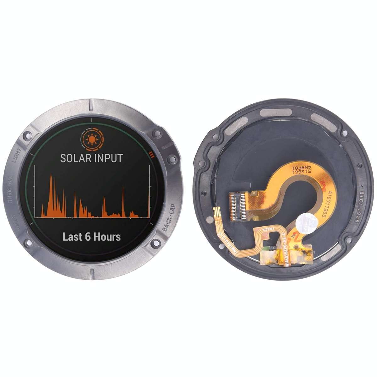 For Garmin Fenix 6X Pro Solar Original LCD Screen with Digitizer Full Assembly