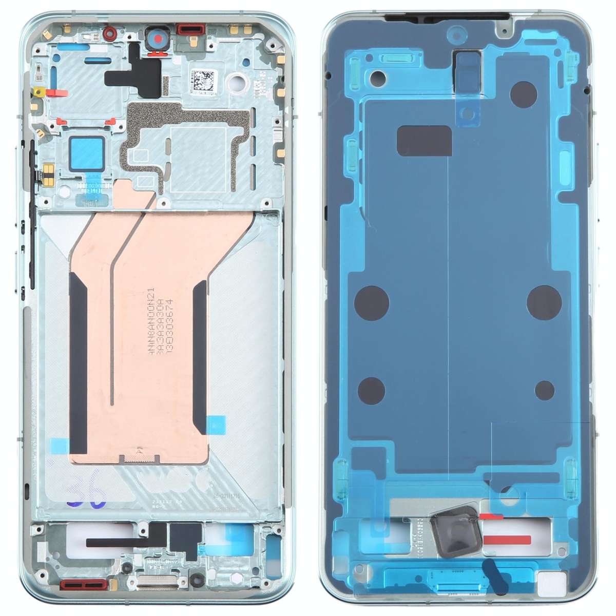 For Xiaomi 14 Original Front Housing LCD Frame Bezel Plate (Green)