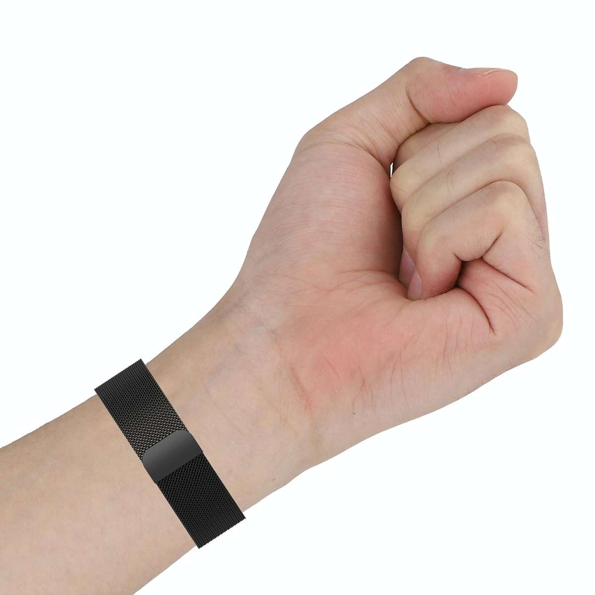For Garmin Forerunner 45 / 45S / Swim 2 Milanese Watch Band(Black)