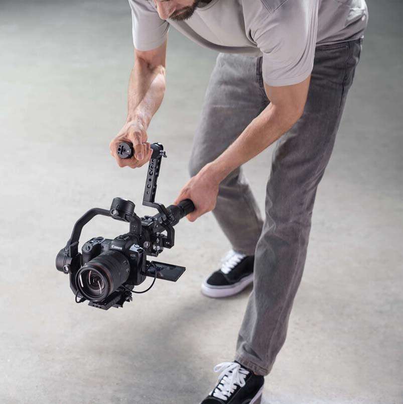 Original DJI RS 3 Adjustable Angle Anti-shake Shock Absorption Stabilized Gimbal