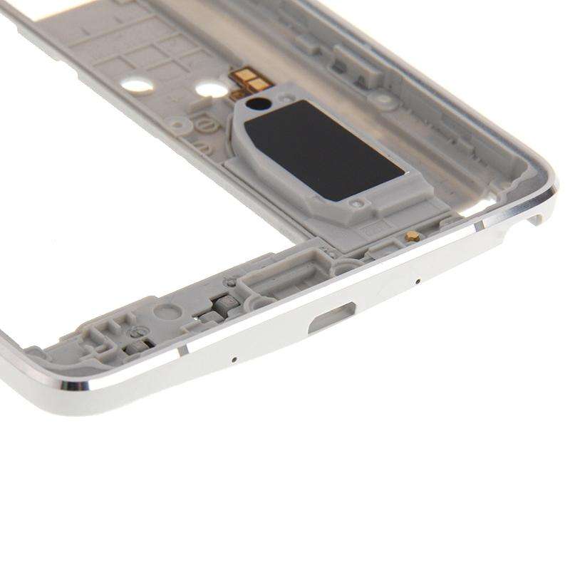 For Galaxy Note 4 / N910V Middle Frame Bezel Back Plate Housing Camera Lens Panel with Speaker Ri...
