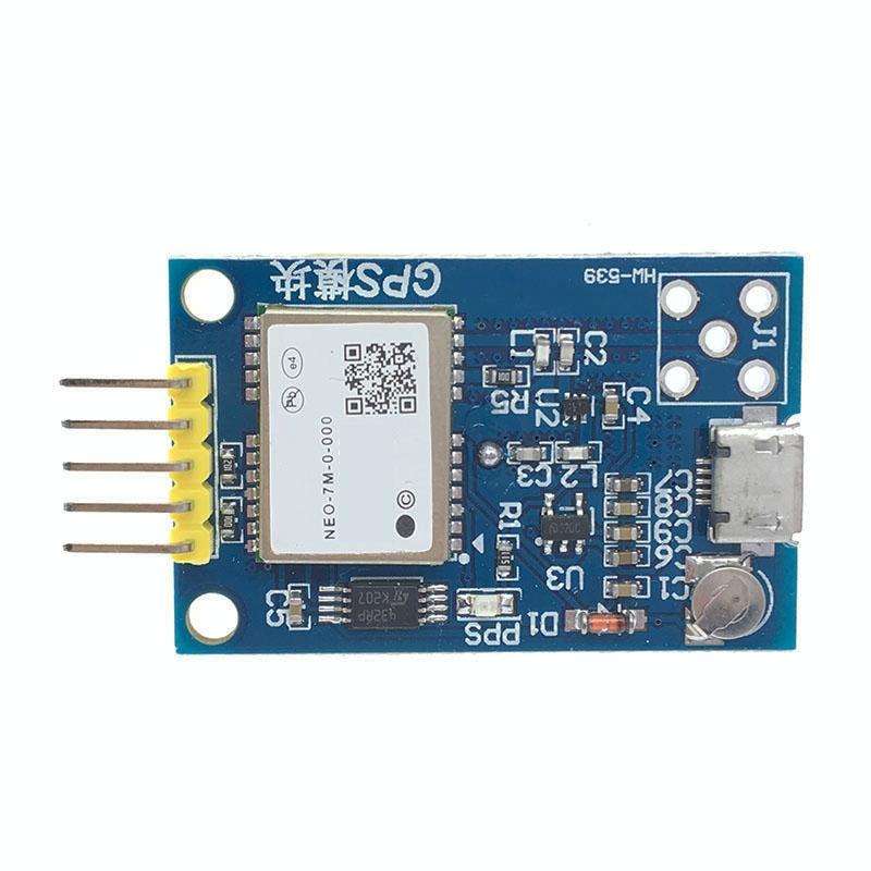 HW-539 GPS Module NE0-7M Satellite Positioning Module 51 SCM MCU for Arduino(HW-539 7M GPS)