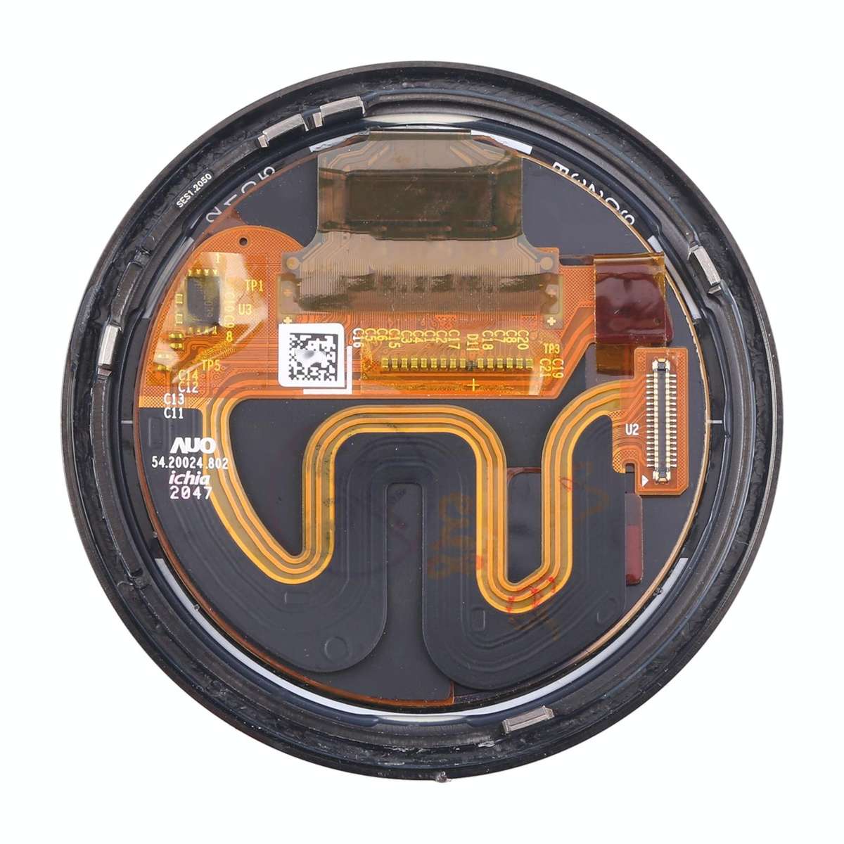 For Garmin Venu 2 Original LCD Screen with Digitizer Full Assembly (Black)