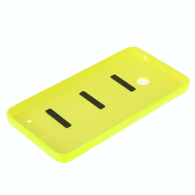 Housing Battery Back Cover + Side Button for Nokia Lumia 635(Yellow)
