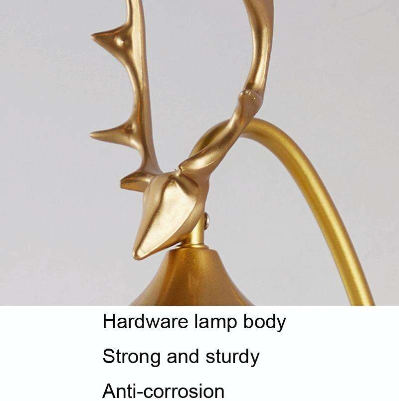 LED Glass Wall Bedroom Bedside Lamp Living Room Study Staircase Wall Lamp, Power source: 12W Tri-...