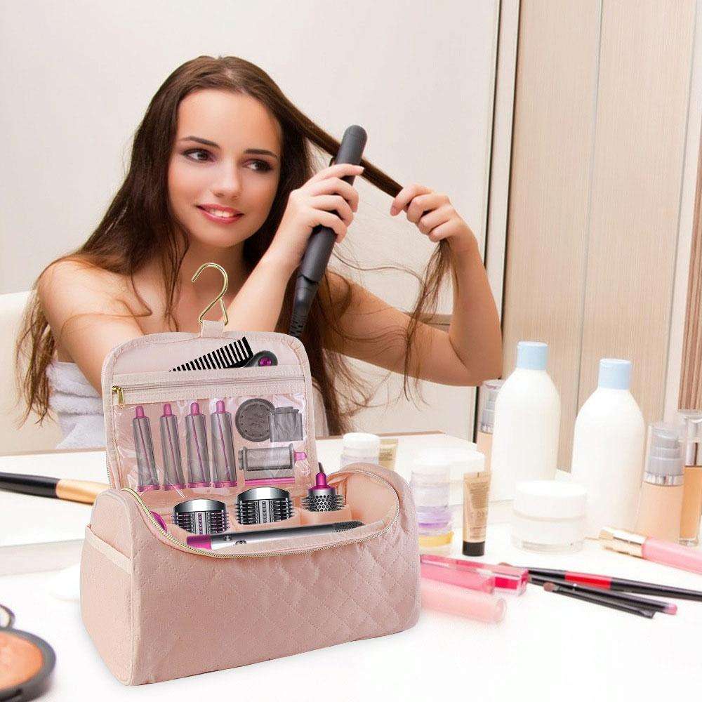 Hanging Portable Stand Accessories Storage Bag for Dyson(Black)