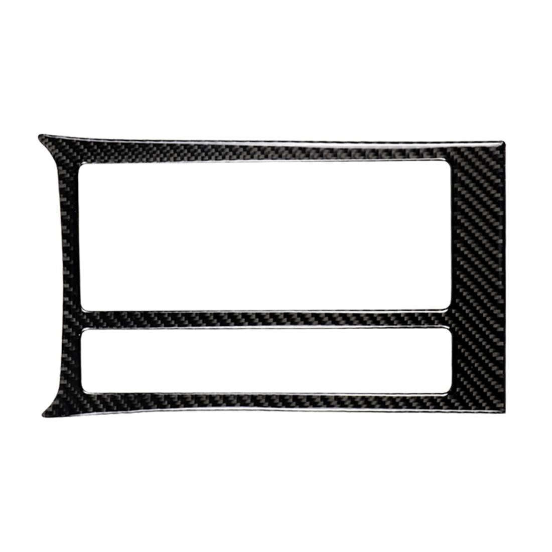 Car Carbon Fiber Water Cup Panel Decorative Sticker for Volkswagen Golf 7 2013-2017, Left Drive