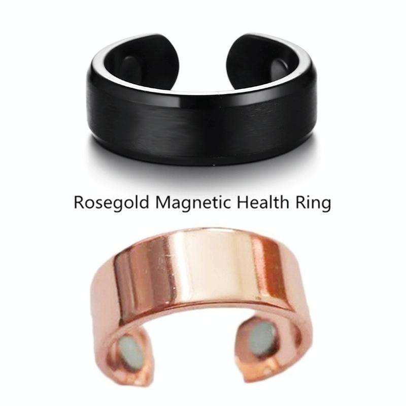 Acupressure Anti Snore Ring Treatment Reflexology Anti Snoring Apnea Sleeping Device(Gold)