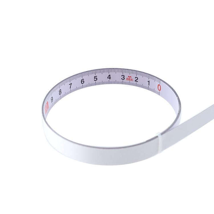 4m Sticky Scale Steel Ruler with Glue Scale Tape Measure Self-adhesive Ruler, Specification:Positive