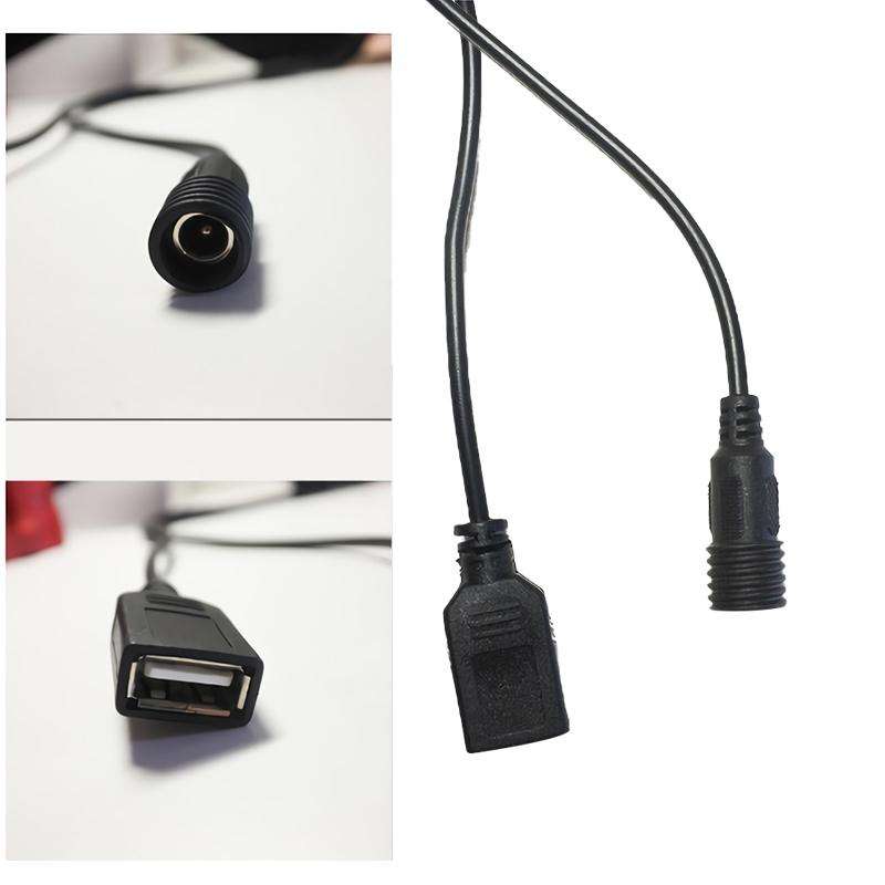 6 Sections 18650 Battery Multi-function Mobile Power Box with 12.4v Round Head & 5v USB Dual Volt...