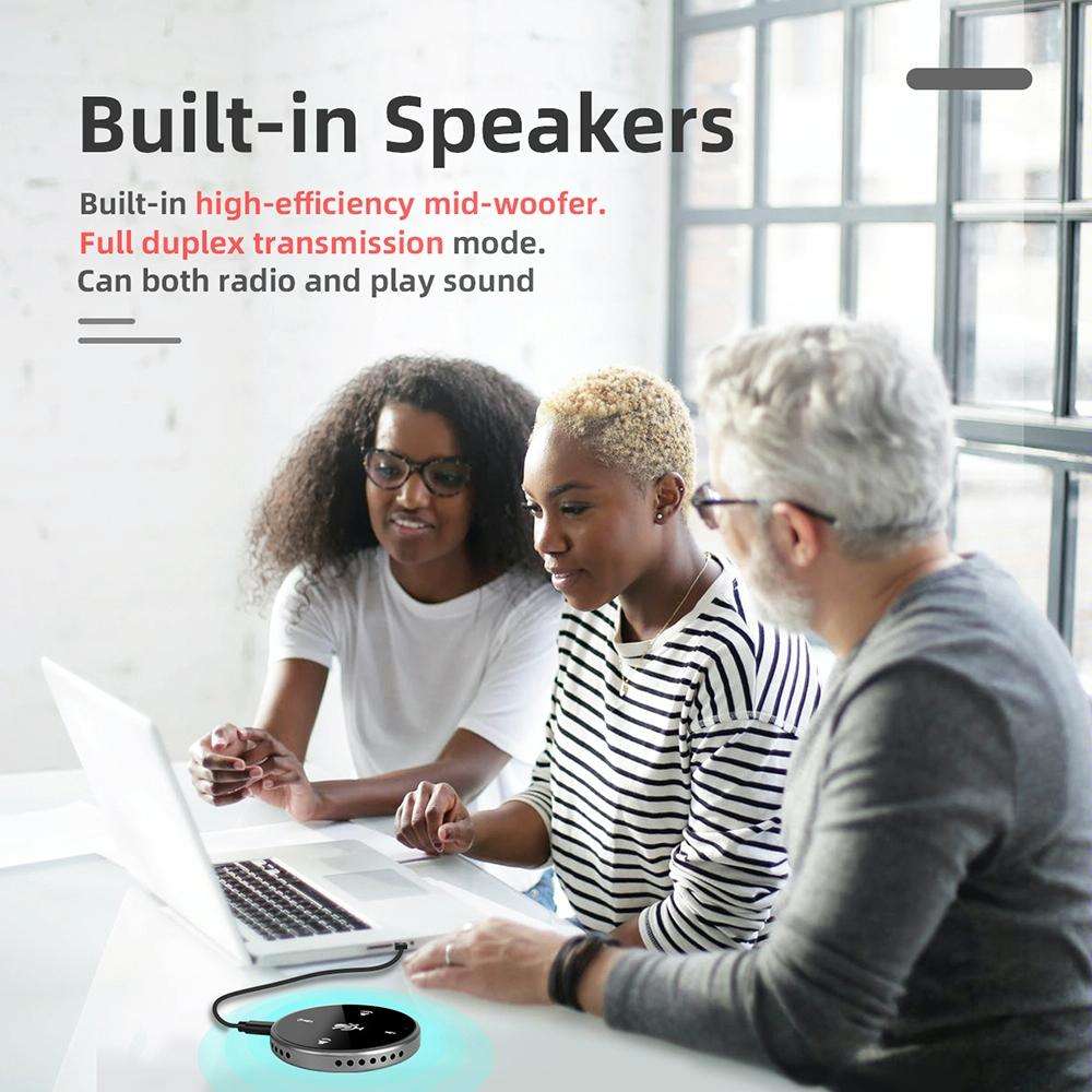 Q5 Video Conferencing Noise Canceling Desktop Audio Microphone(High-end Version)