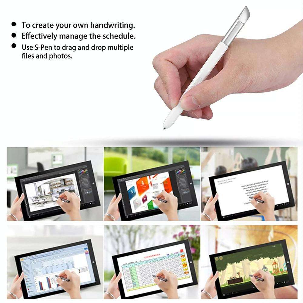 Smart Pressure Sensitive S Pen / Stylus Pen for Galaxy Note 10.1 / N8000 / N8010(White)