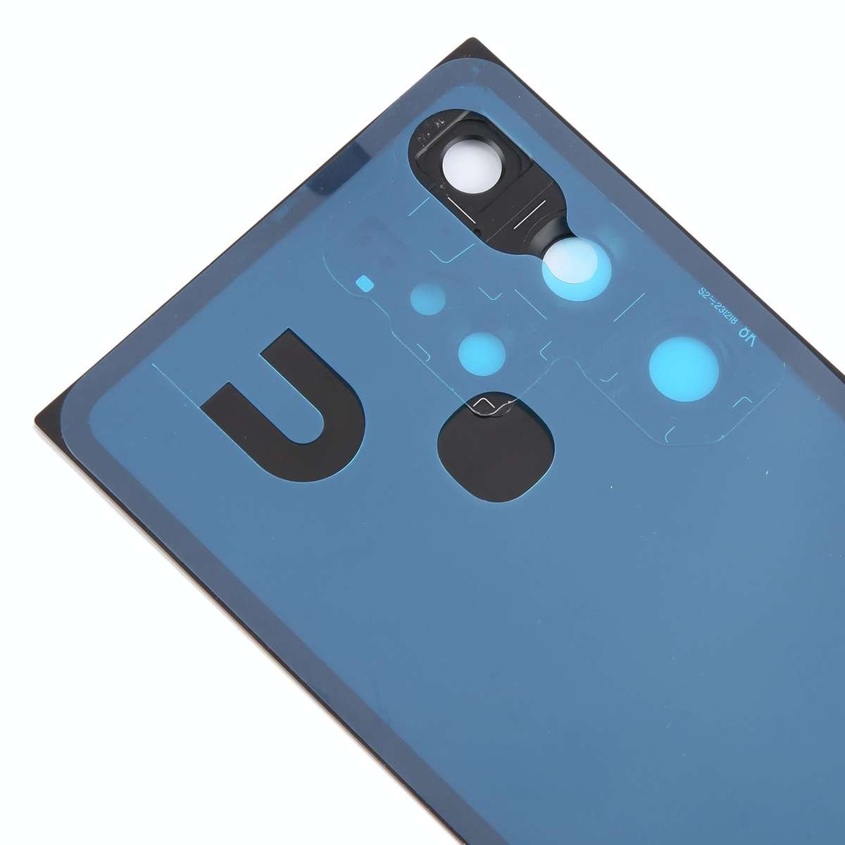 For Samsung Galaxy S24 Ultra SM-S928B OEM Battery Back Cover with Camera Lens Cover(Black)