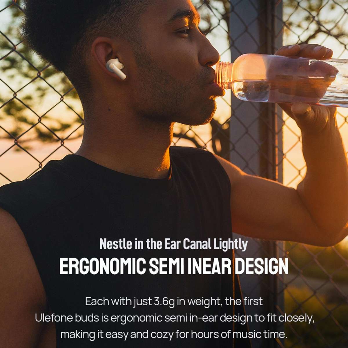 Original Ulefone Buds TWS True Wireless Bluetooth Earphone(White)