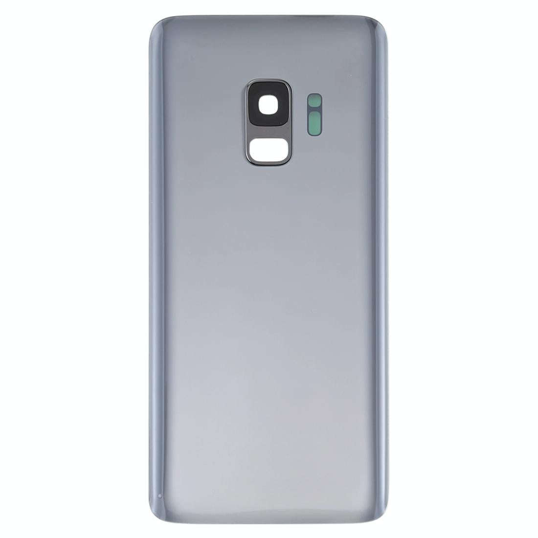 For Galaxy S9 Battery Back Cover with Camera Lens (Grey)