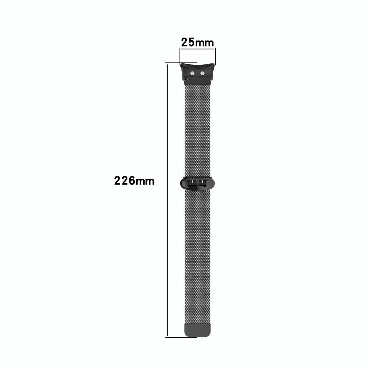 For Garmin Forerunner 45 / 45S / Swim 2 Milanese Watch Band(Black)