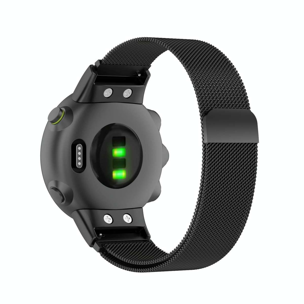 For Garmin Forerunner 45 / 45S / Swim 2 Milanese Watch Band(Black)