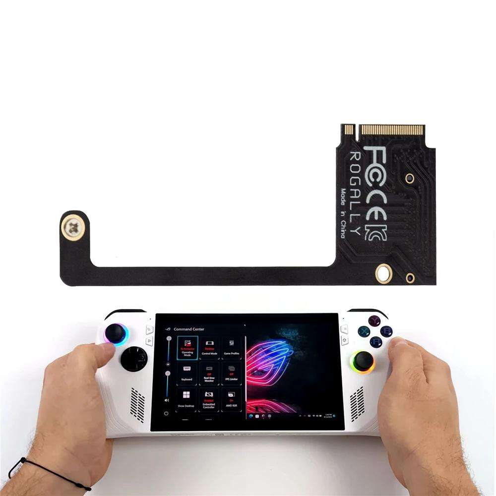 For ASUS Rog Ally Modified M2 Hard Drive PCIE4.0 Riser Card, Spec: Short