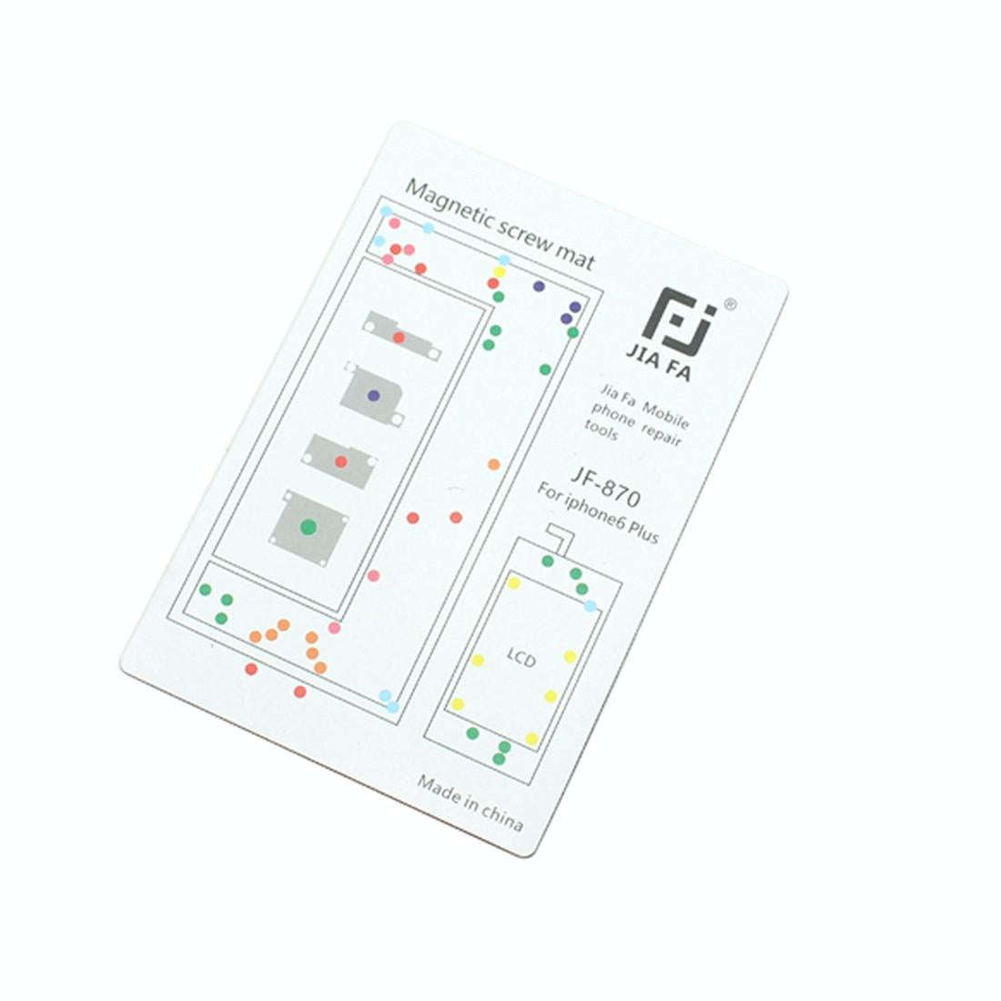 JIAFA Magnetic Screws Mat for iPhone 6 Plus