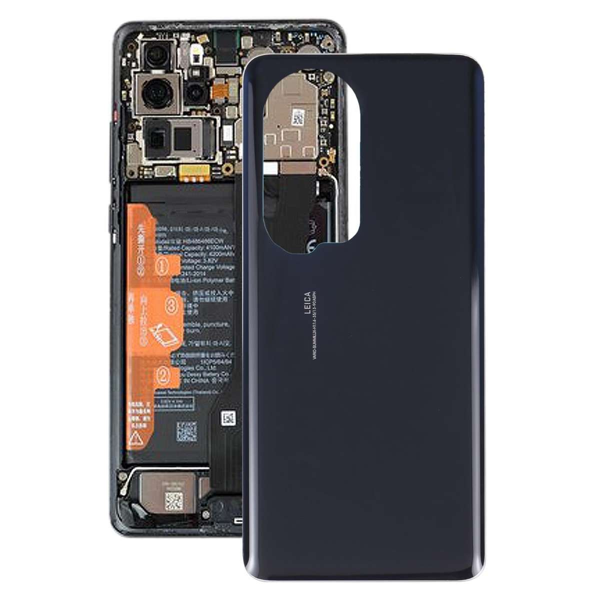 Battery Back Cover for Huawei P50 Pro(Black)
