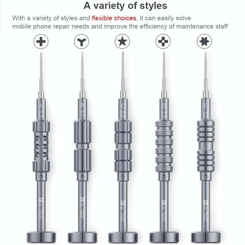 QIANLI 5 in 1 Multi-purpose 2D Grenade Magnetic Screwdriver Set