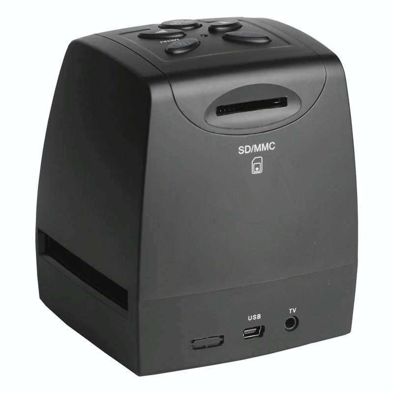 EC718 USB 2.0 35mm 5MP 2.36 inch TFT LCD Screen Film Scanner, Support SD Card