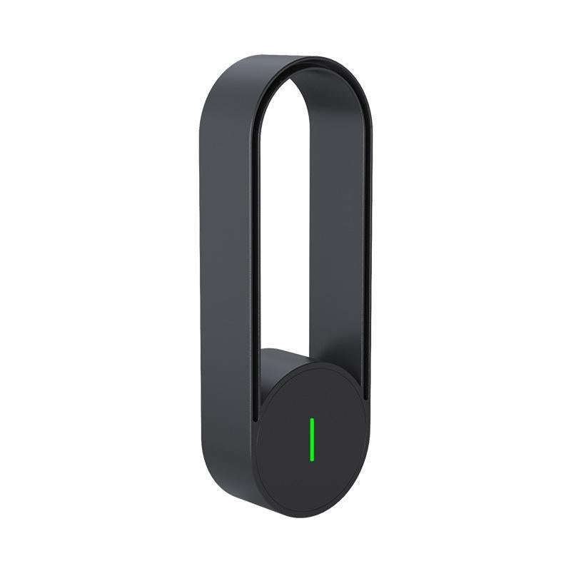 USB Plug-In Negative Ion Air Purifier Odor Deodorizer(Black)