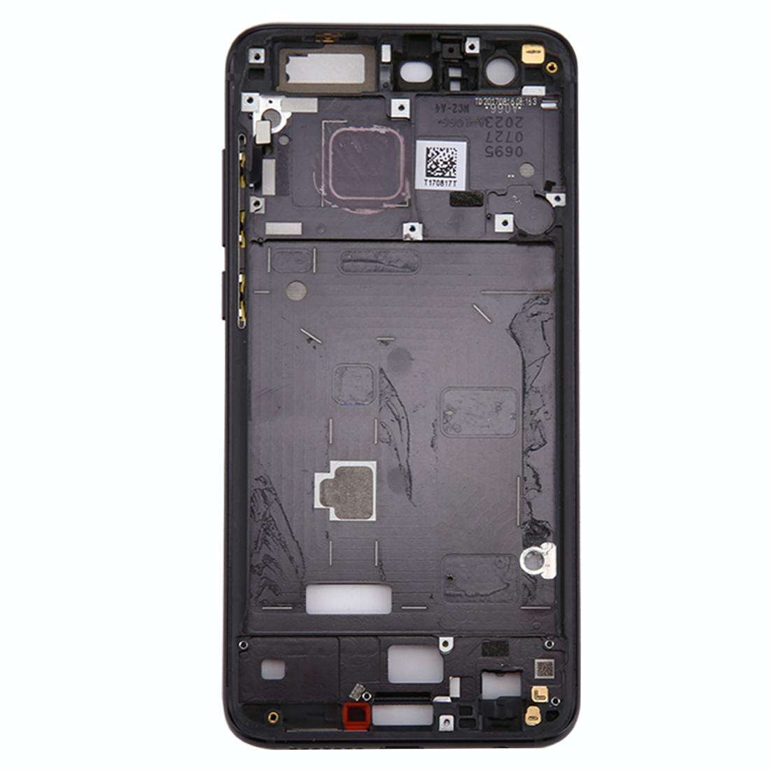 For Huawei Honor 9 Front Housing LCD Frame Bezel Plate(Black)