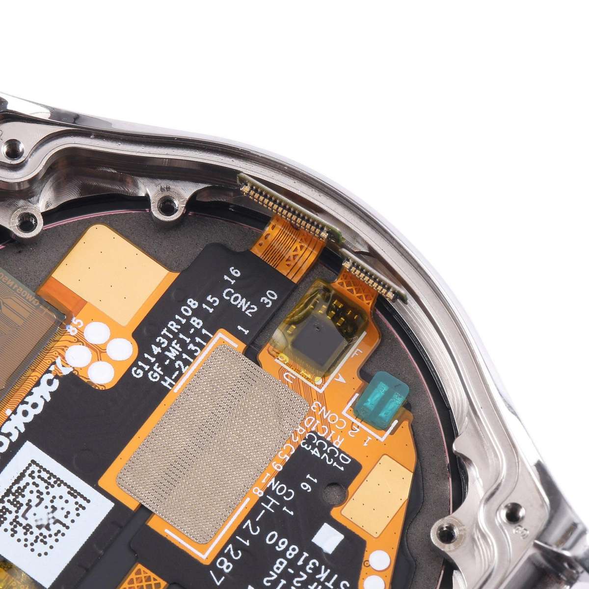 For Xiaomi Watch S1 Original LCD Screen and Digitizer Full Assembly With Frame (Silver)