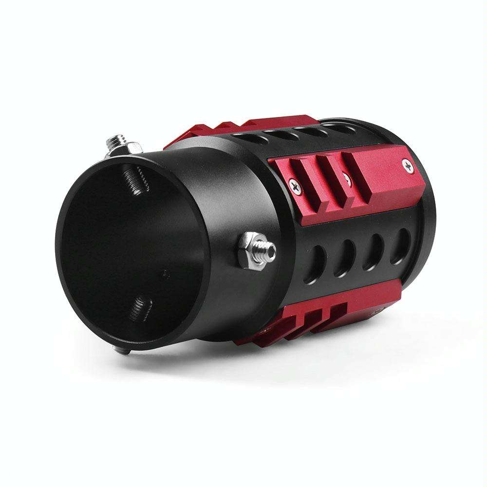 Car Modification Exhaust Pipe Tail Throat(Black)