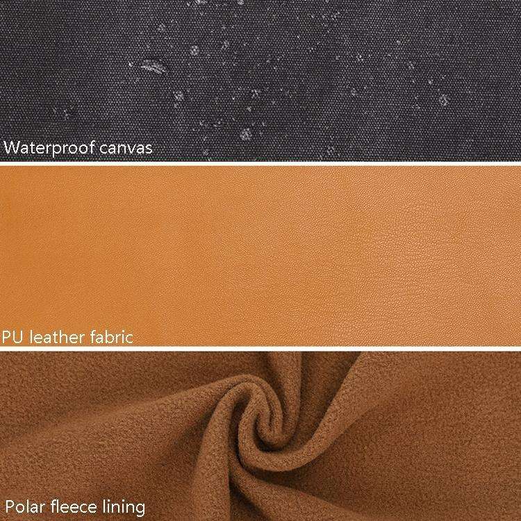 S.C.COTTON Camera Lens Protection Bag Liner Bag Waterproof Camera Storage Bag, Size: M(Khaki)