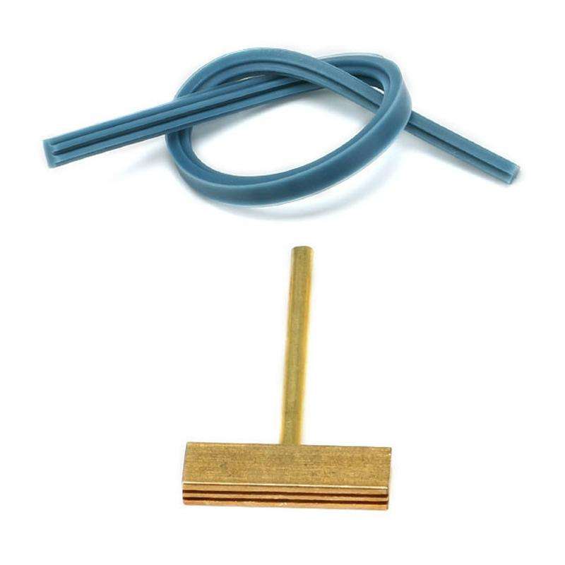 All Copper Liquid Crystal Cable Welding Tool T-shaped Soldering Iron Head, Model:60W