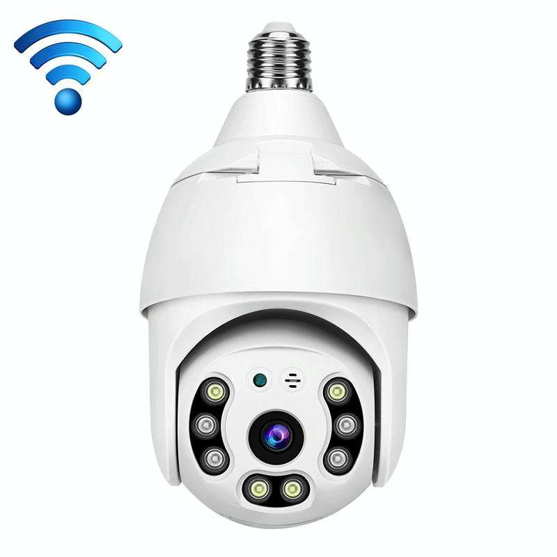 Smart WiFi 1080P HD Outdoor Network Light Bulb Camera, Support Infrared Night Vision