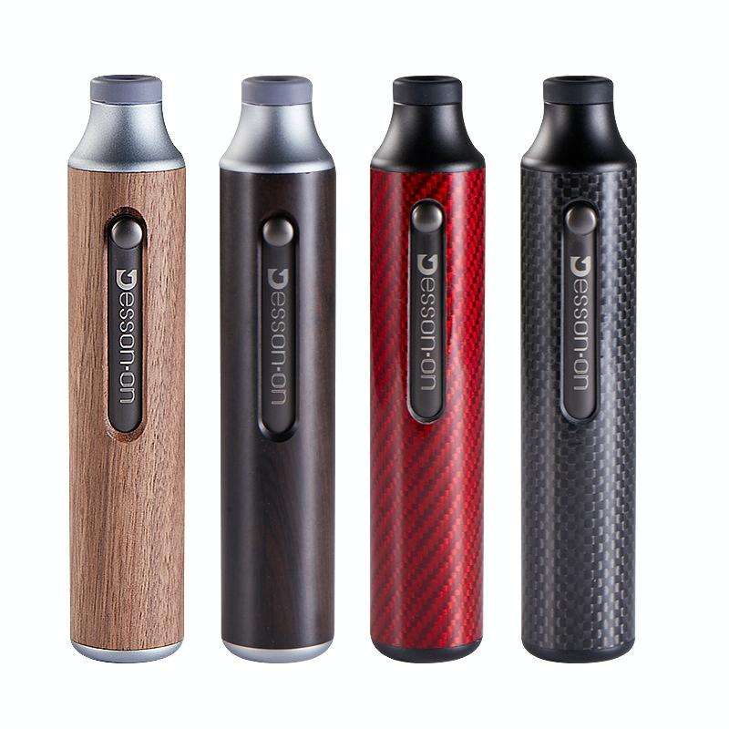 KURKE Anti-Smoke Ash Falling Cigarette Cover Car Ashtray, Colour: Walnut