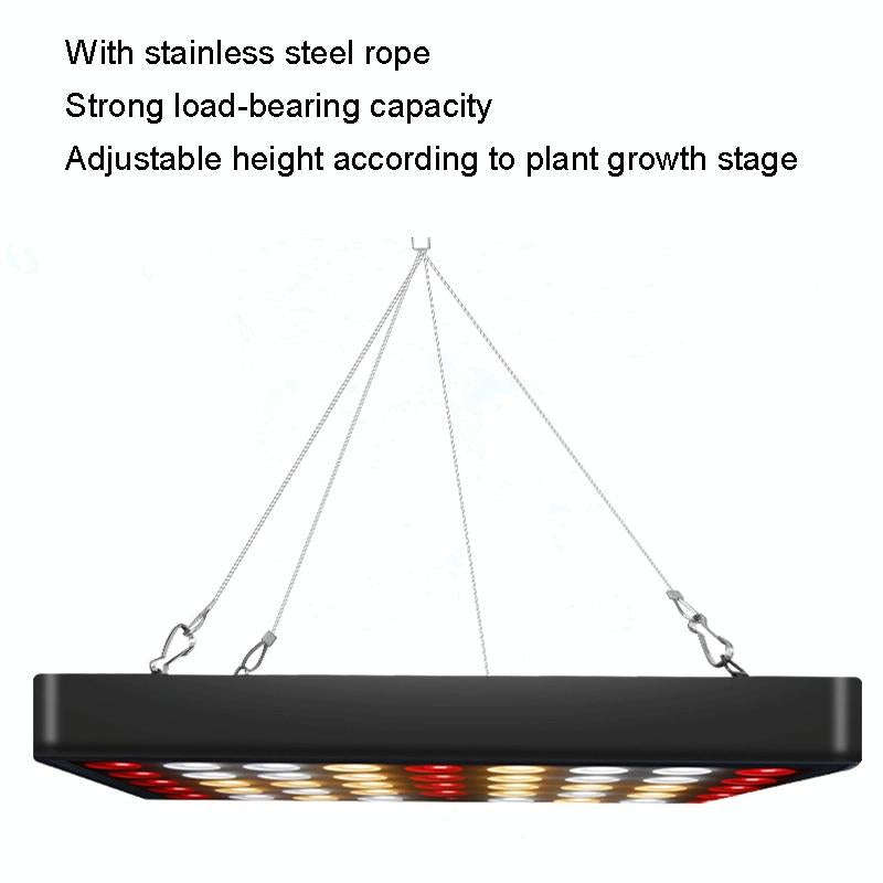 Large 169 LEDs Quantum Plant Growth Lighting Outdoor Full Spectrum Planting Lamp(EU Plug)