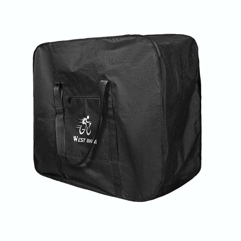 WEST BIKING Folding Bicycle Bag Bicycle Storage Bag Small Black