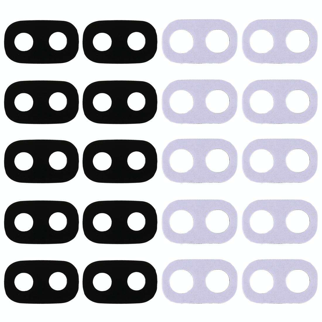 For Galaxy J3 (2017) / J330 & J5 (2017) / J530 & J7 (2017) / J730 10pcs Back Camera Lens with Adh...
