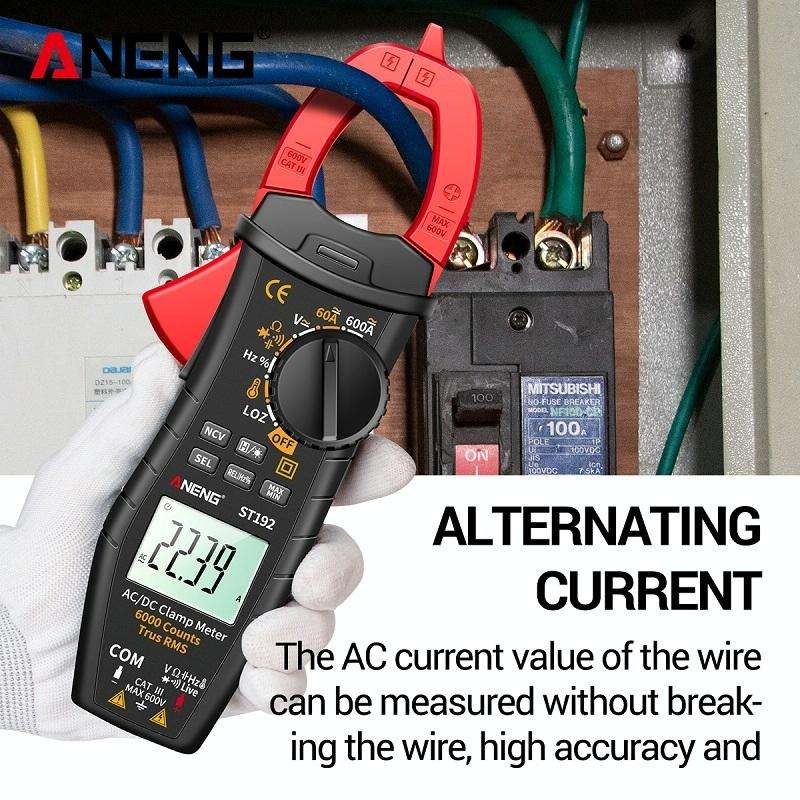 ANENG ST192 600A DC Current Multifunctional AC And DC Clamp Digital Meter