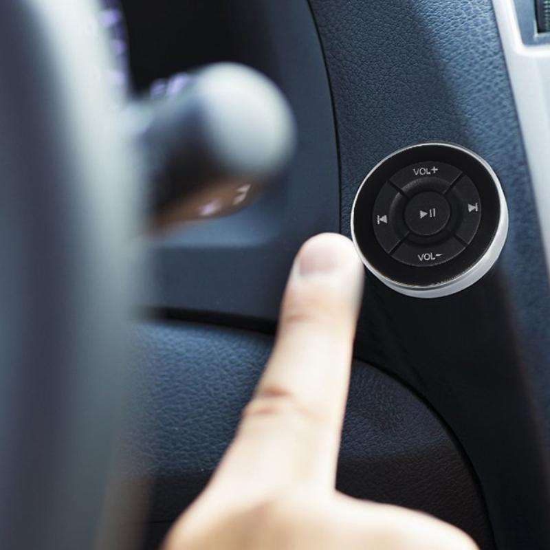 BT005 Car Wireless Bluetooth Controller Mobile Phone Multimedia Multi-functional Steering Wheel R...