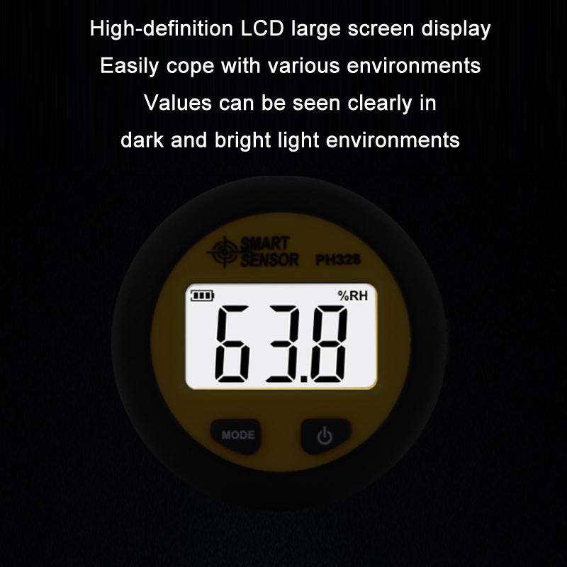 Smart Sensor PH328 Soil Acidity Meter Fertilizer Nutrient Humidity Detector
