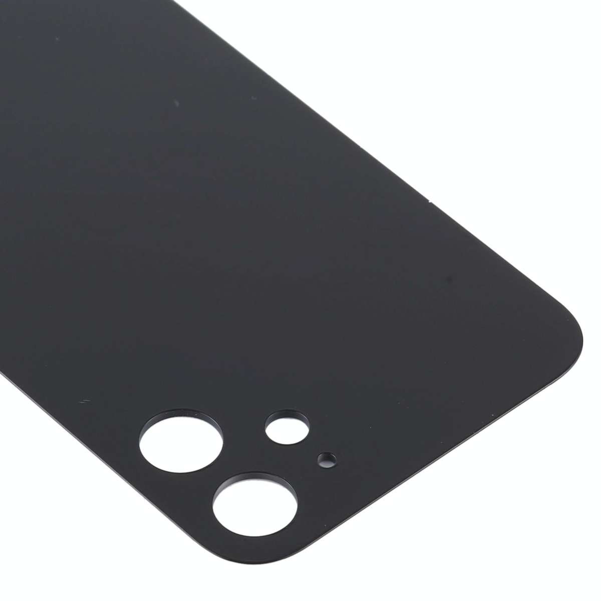 Easy Replacement Big Camera Hole Back Battery Cover for iPhone 12(Black)