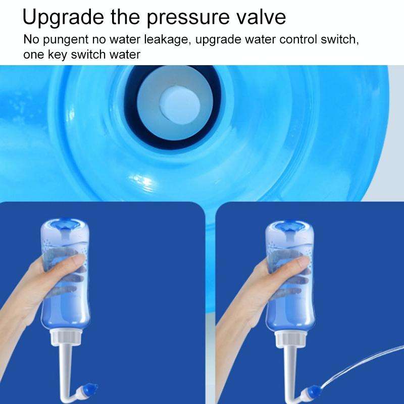 Nose Wash System for Sinus Allergies Relief and Nasal Pressure - Neti Pot