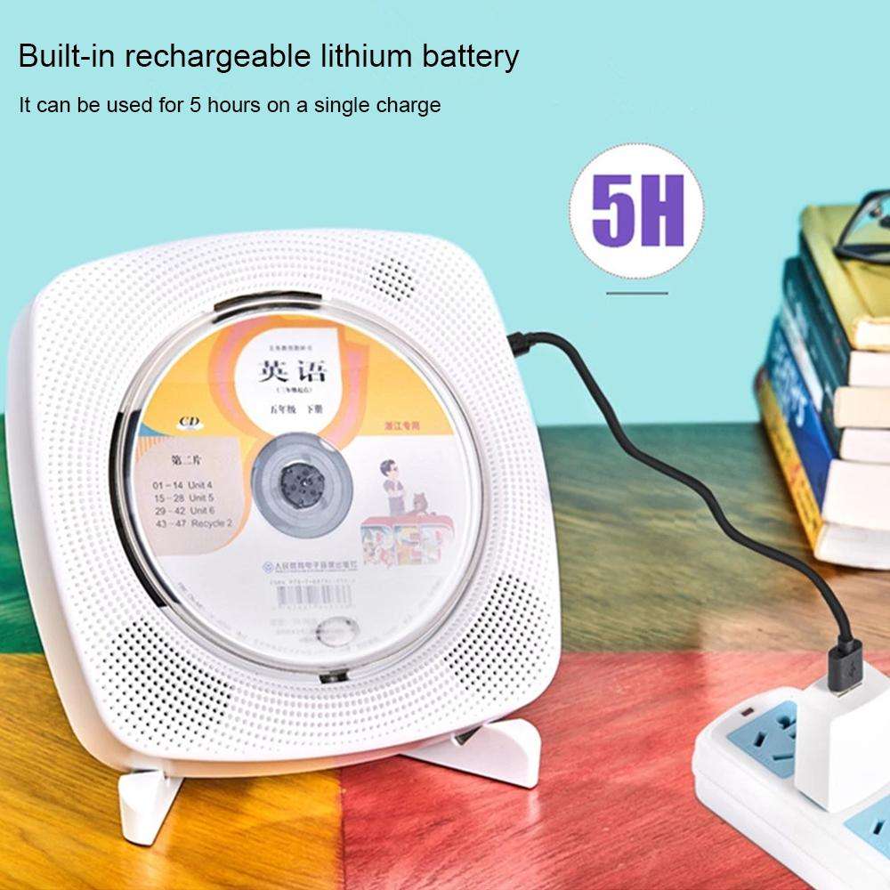 Kecag KC-609 Wall Mounted Home DVD Player Bluetooth CD Player, Specification:CD Version +Not Conn...