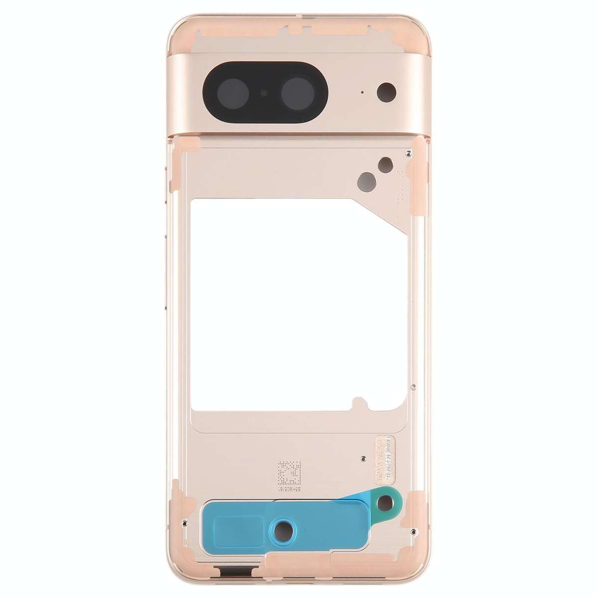 For Google Pixel 8 Original Front Housing LCD Frame Bezel Plate (Gold)