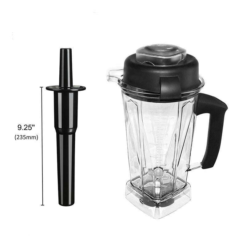 For Vitamix 760/5000/5200 Blenders Standard 64oz Container Blender Tamper Tool(Black)