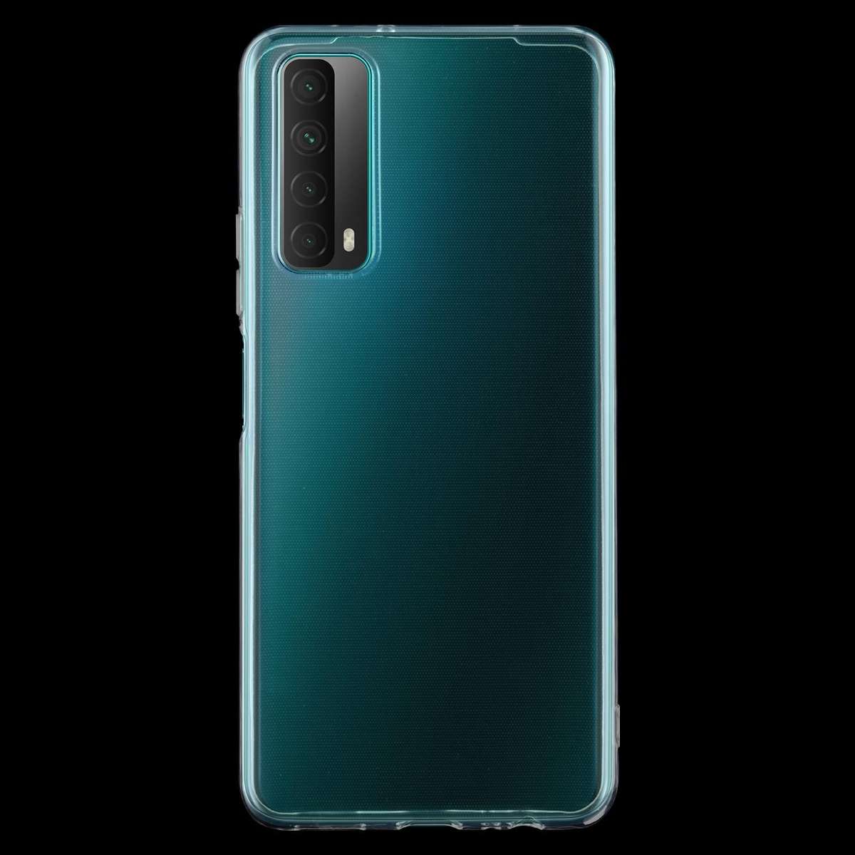 For Huawei P smart 2021 0.75mm Ultra-thin Transparent TPU Soft Protective Case