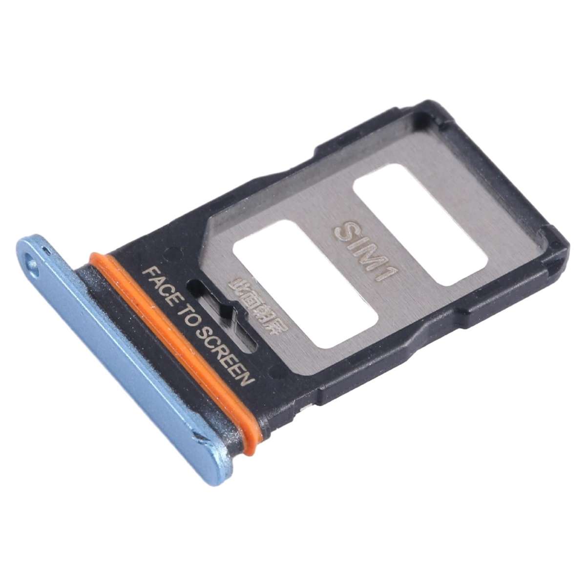 For Xiaomi Redmi Note 12T Pro SIM Card Tray + SIM Card Tray (Blue)
